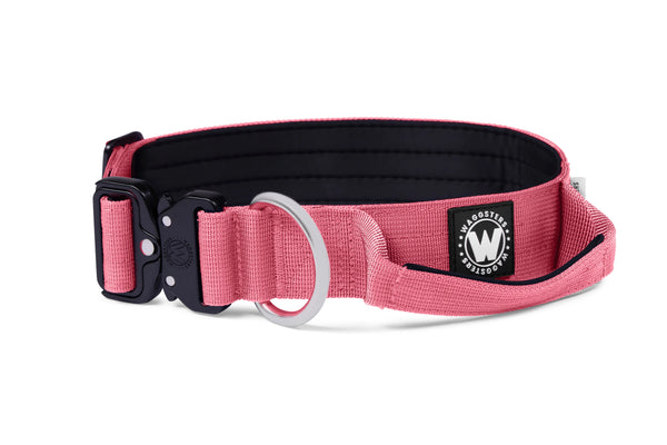 4cm-pink-tactical-collar-with-handle